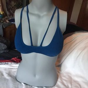Strappy Blue Bralette